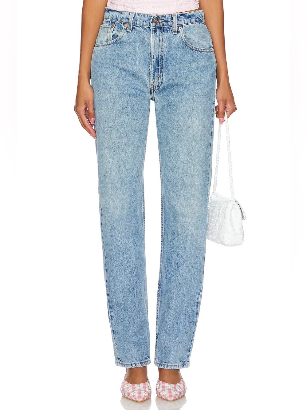 Aligrace Vintage Reclaimed Levi’s 501 Classic Relaxed Straight Leg Jeans